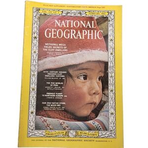 National Geographic Magazine Feb 1964 Vol. 125 Number 2 -Supplement Not Included
